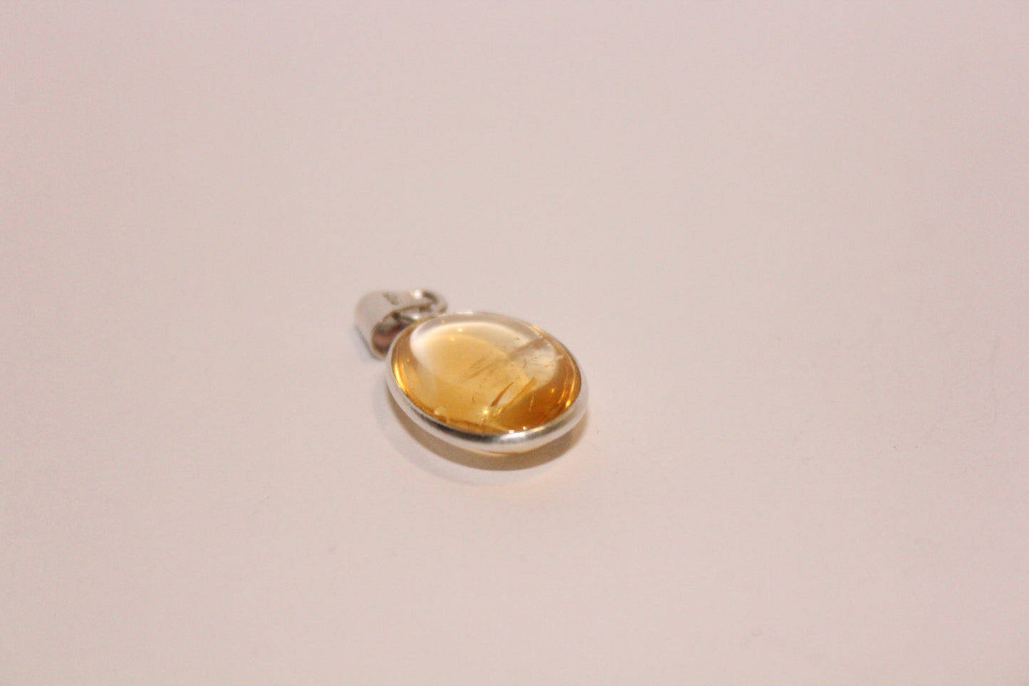 Pendant - Citrine - sml