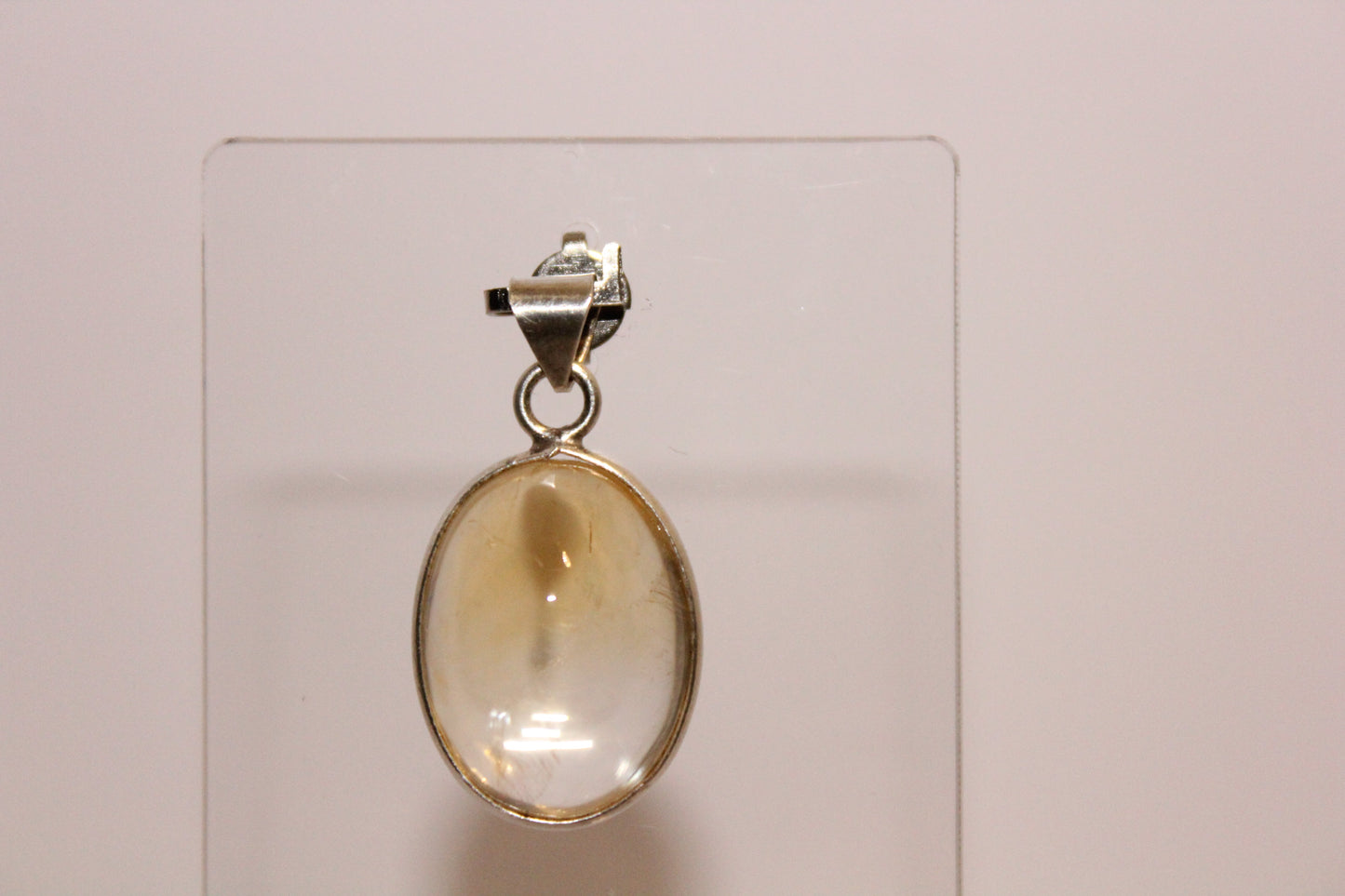 Pendant - Citrine - sml