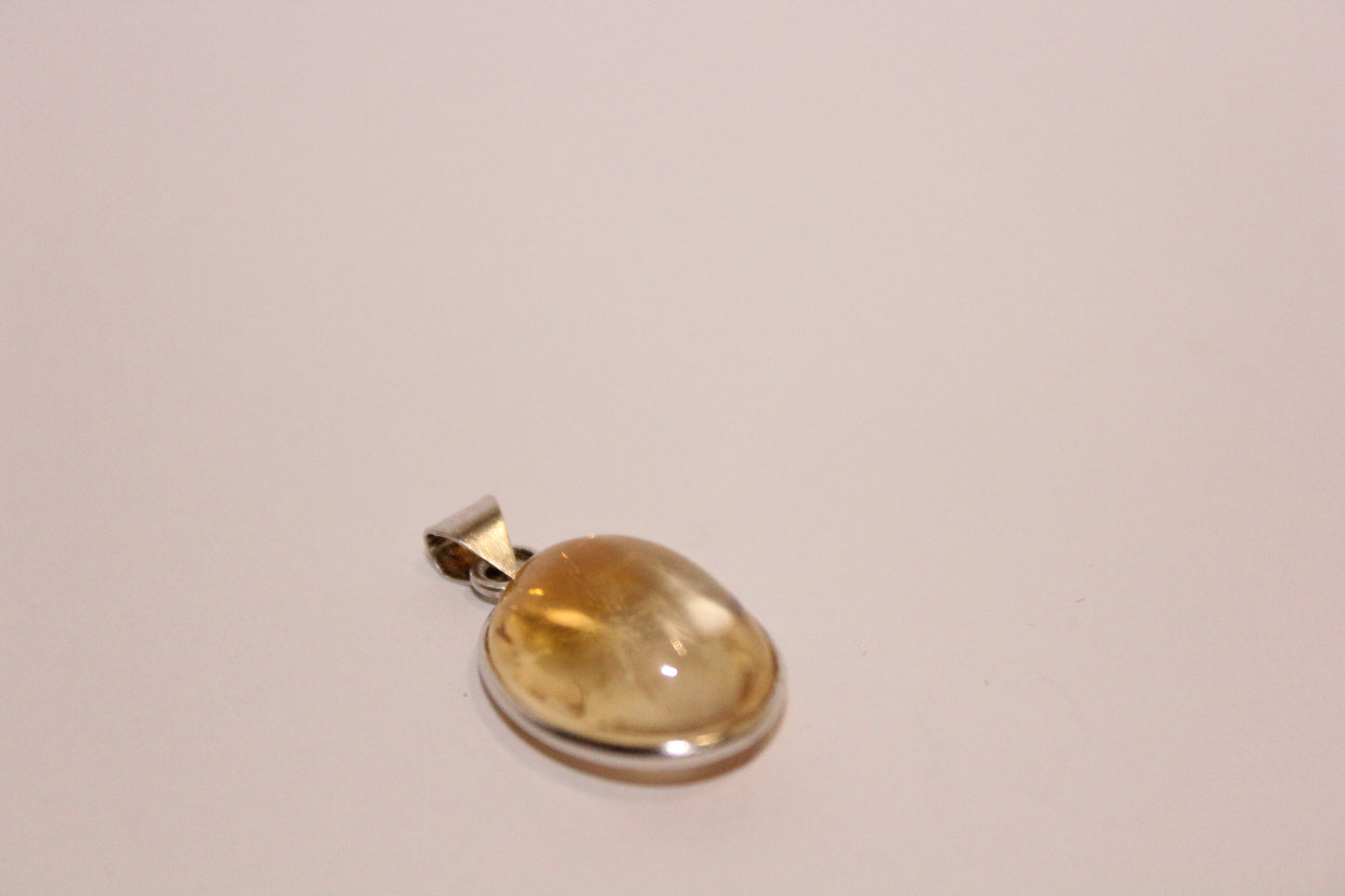 Pendant - Citrine - sml