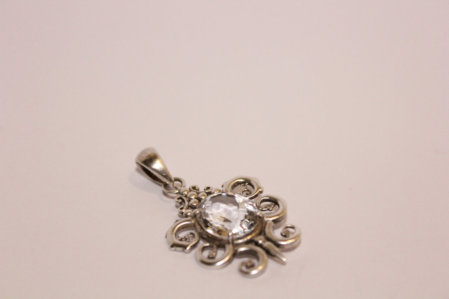 Pendant - Clear Quartz - med