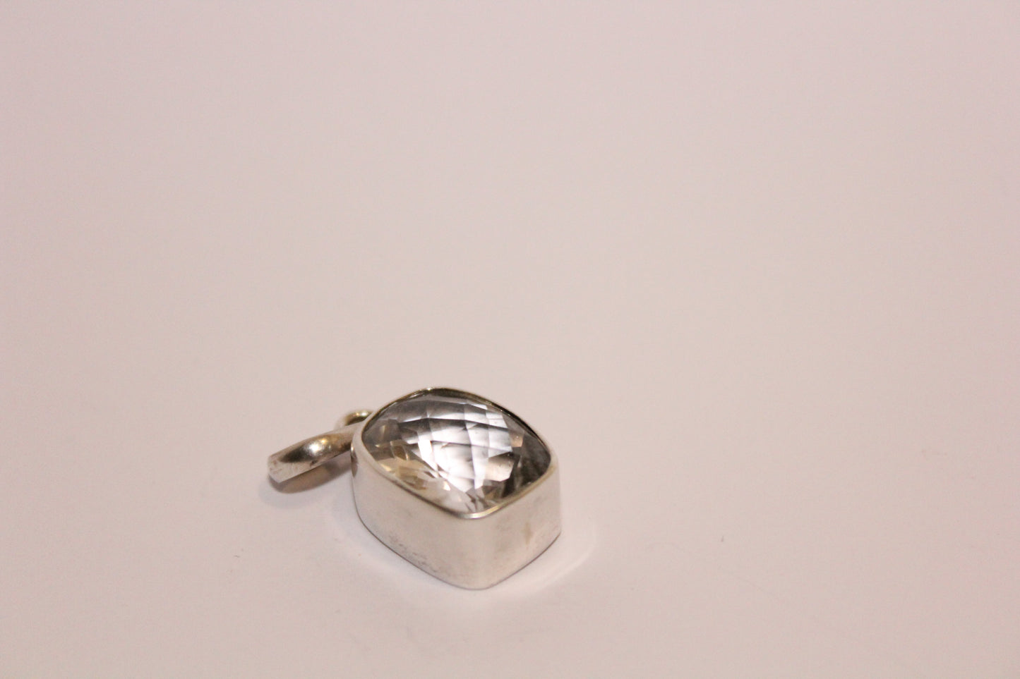 Pendant - Clear Quartz - med