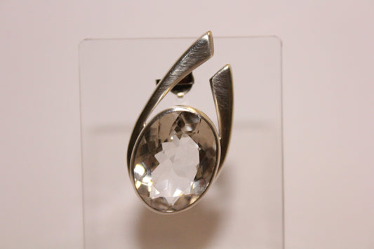 Pendant - Clear Quartz - lge