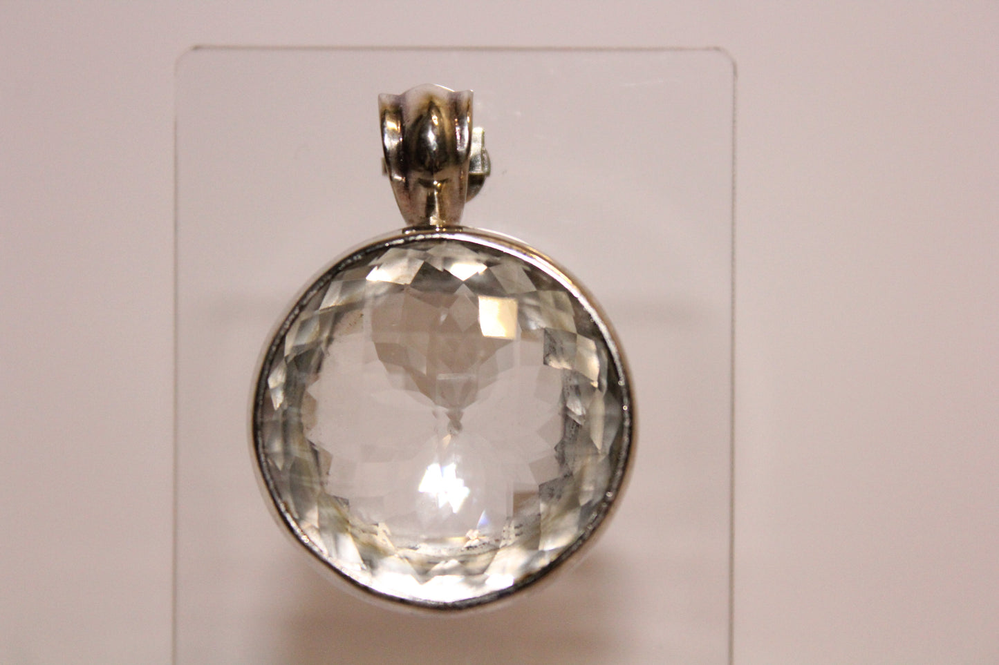 Pendant - Clear Quartz - lge