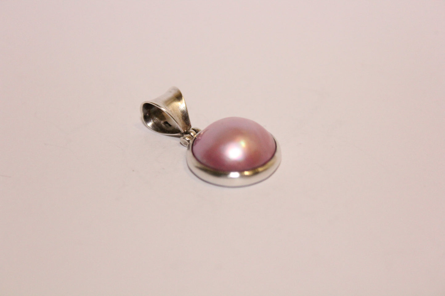 Pendant - Mabe Pearl (pink) - med