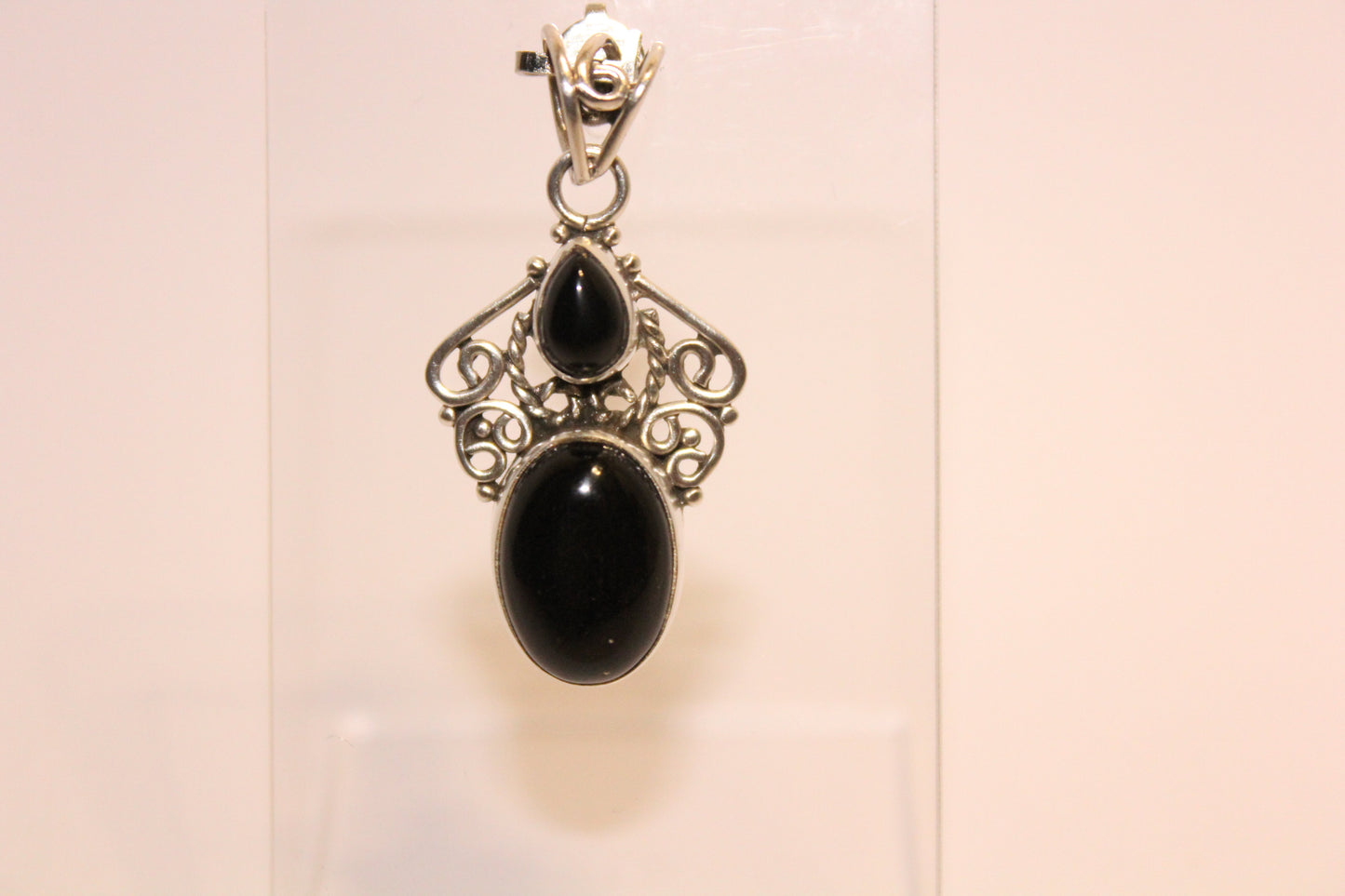 Pendant - Obsidian - med