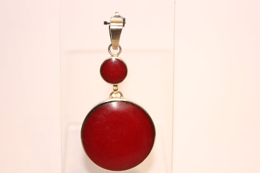 Pendant - Red Coral - lge
