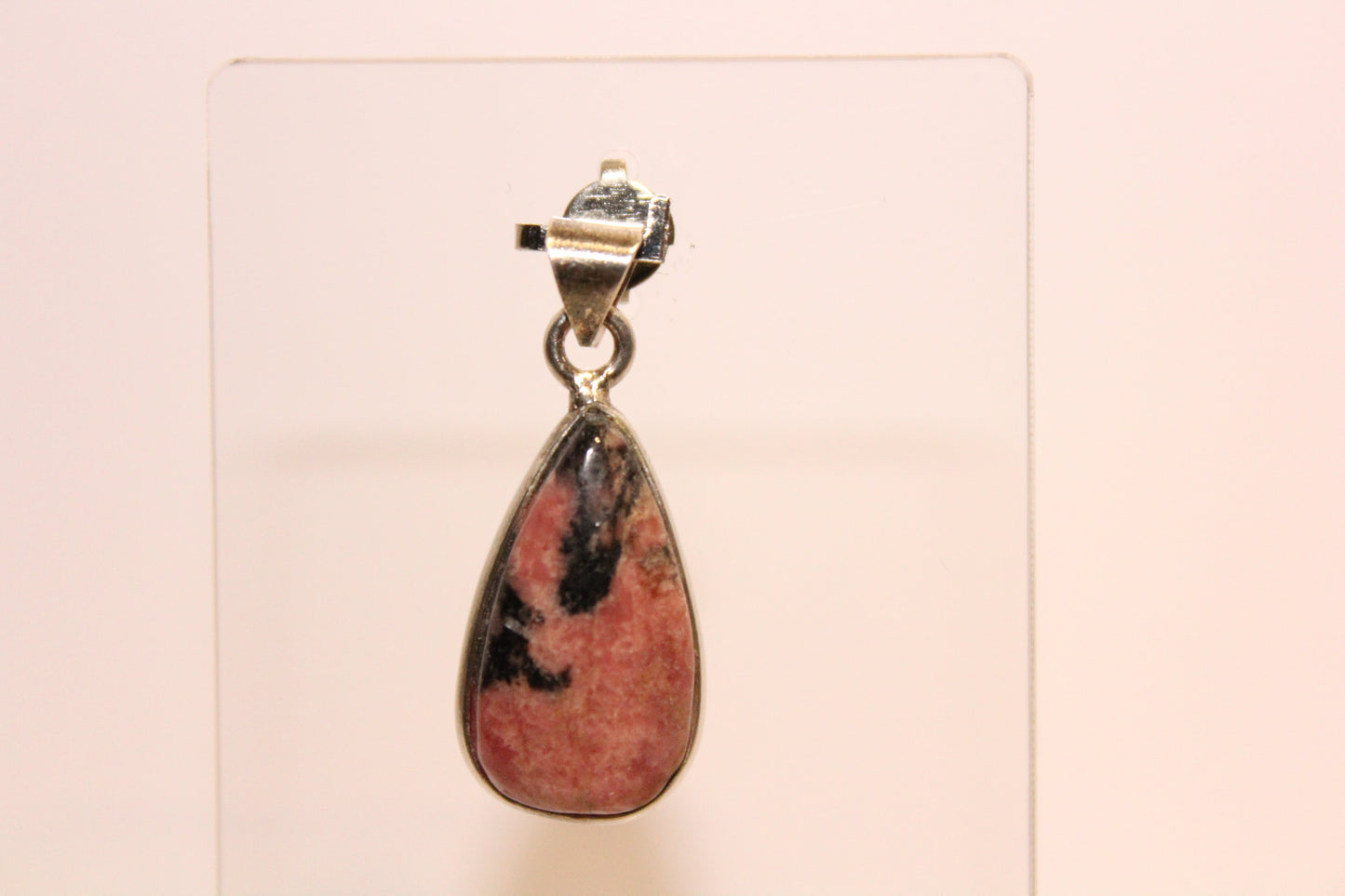 Pendant - Rhodonite - sml