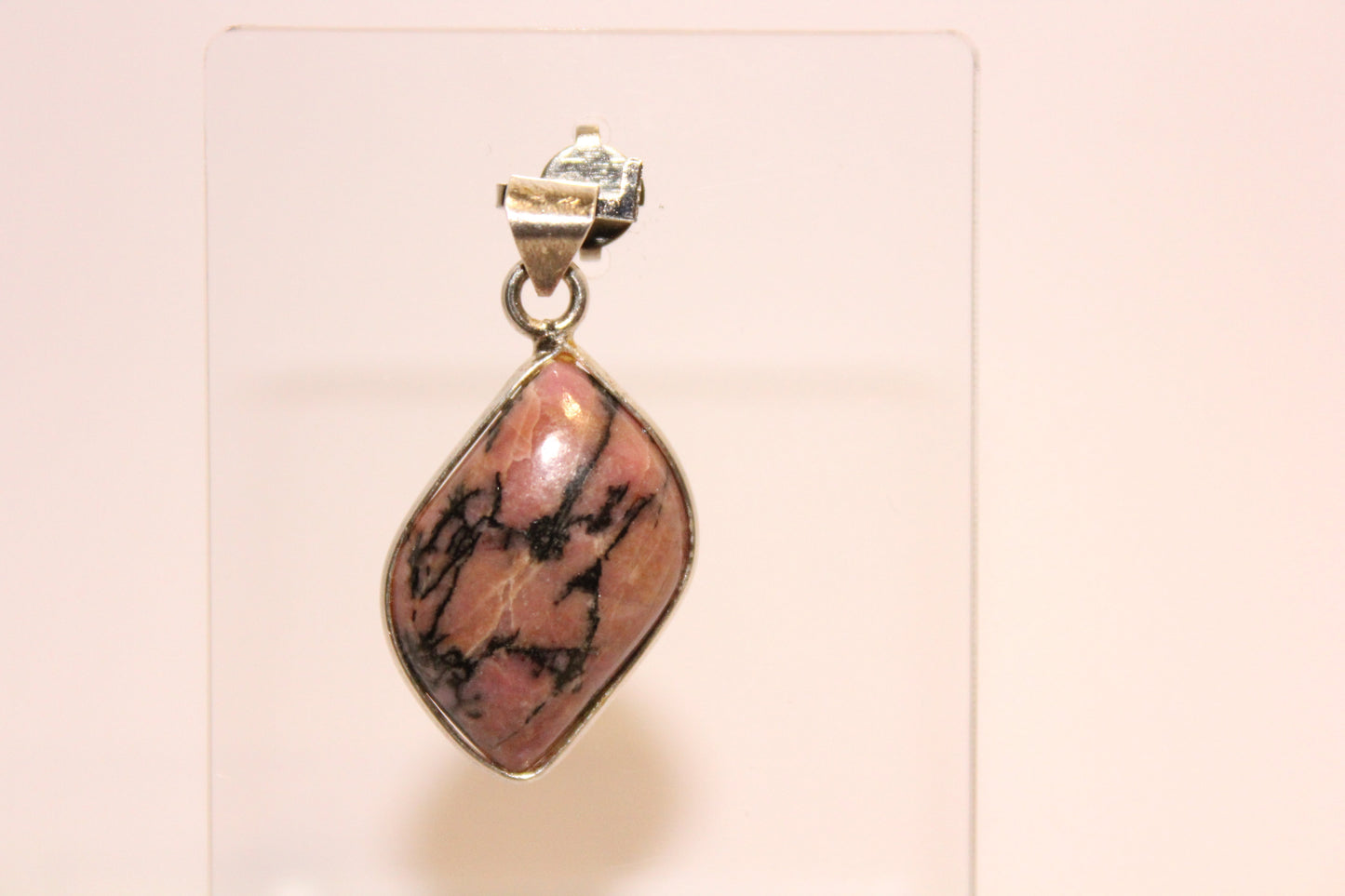 Pendant - Rhodonite - sml