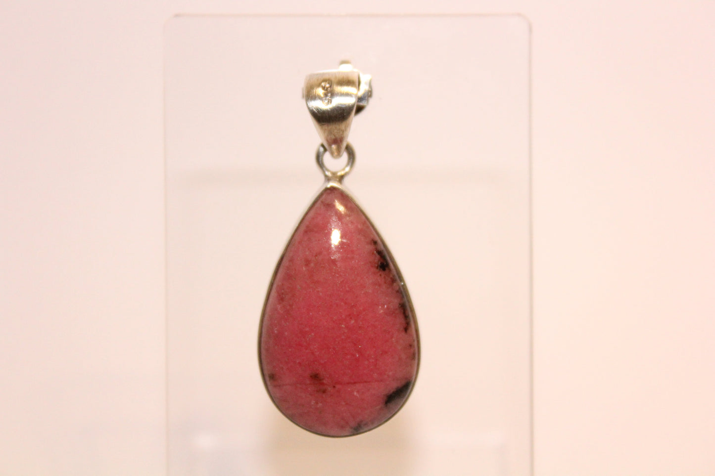 Pendant - Rhodonite - med