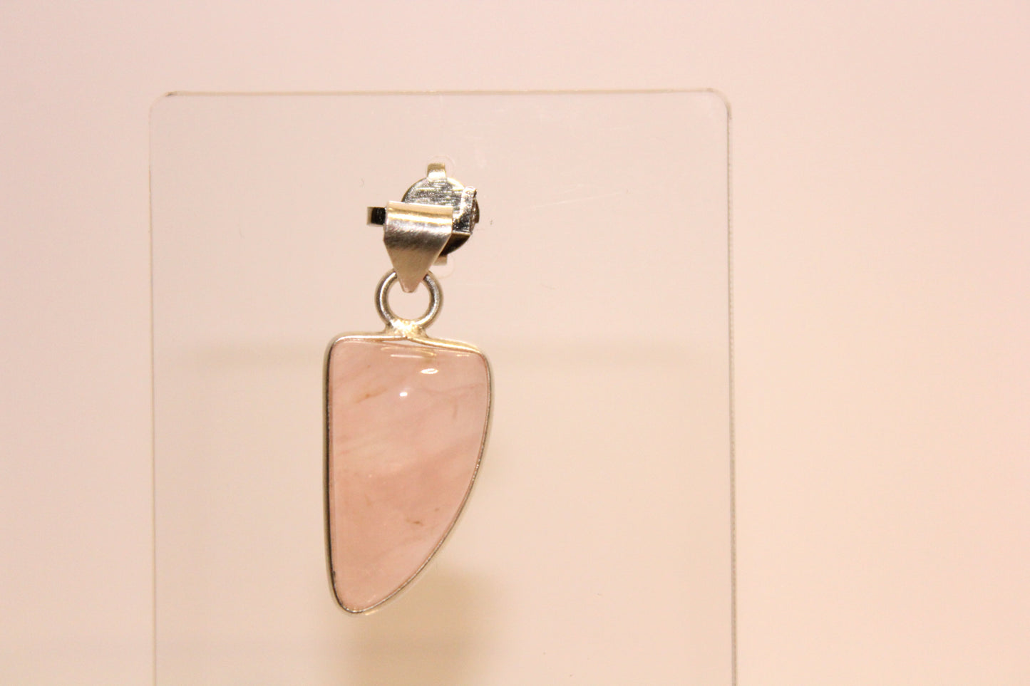 Pendant - Rose Quartz - sml