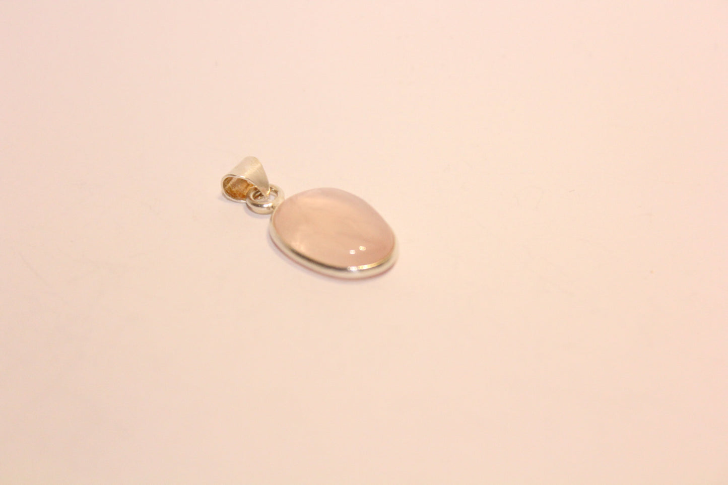 Pendant - Rose Quartz - sml