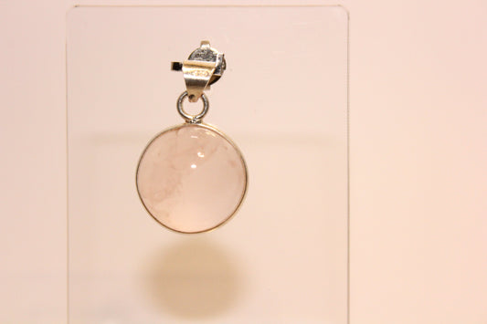 Pendant - Rose Quartz - sml