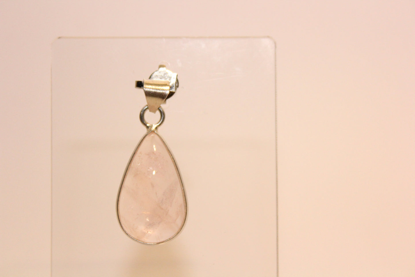 Pendant - Rose Quartz - sml
