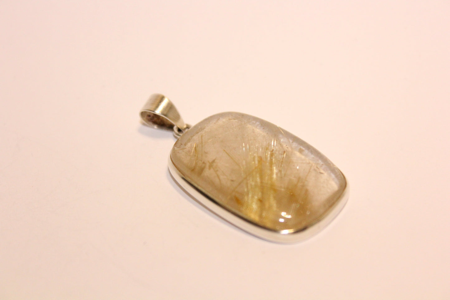 Pendant - Rutilated Quartz - lge