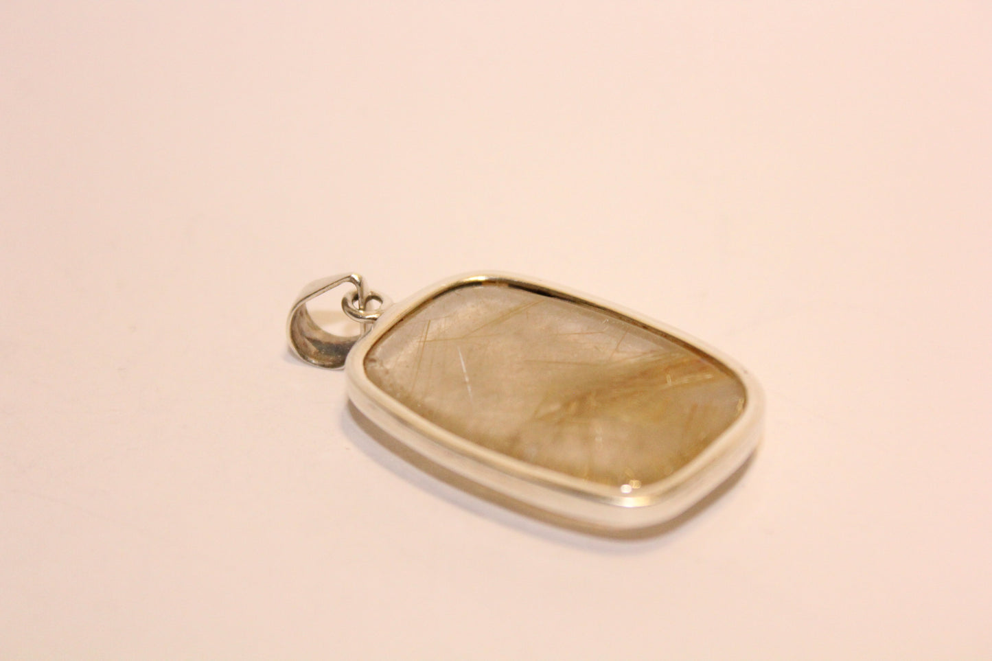 Pendant - Rutilated Quartz - lge