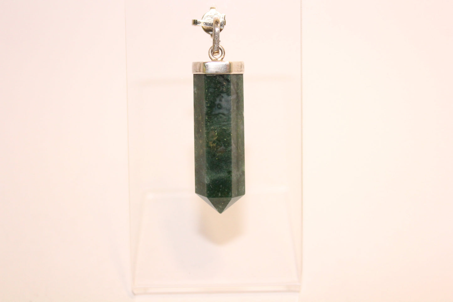 Pendant - Moss Agate (generator) - med
