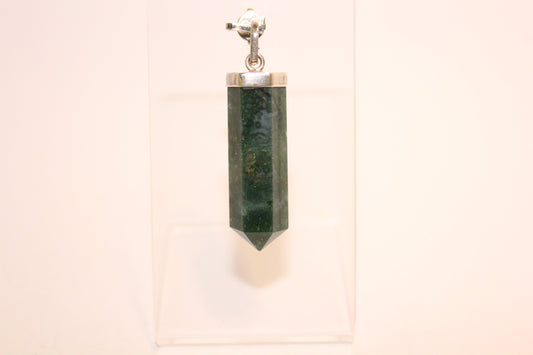Pendant - Moss Agate (generator) - med
