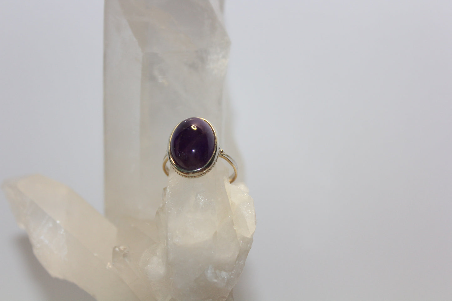 Ring - Amethyst - size - 9