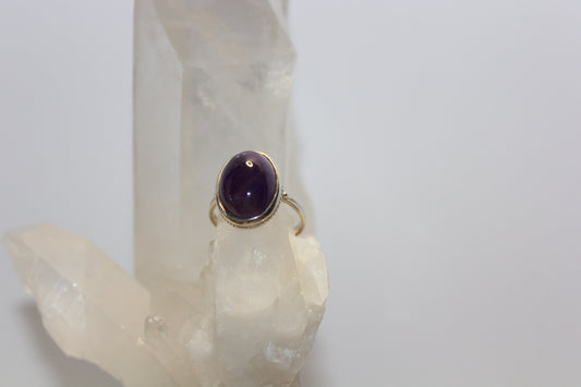 Ring - Amethyst - size - 9
