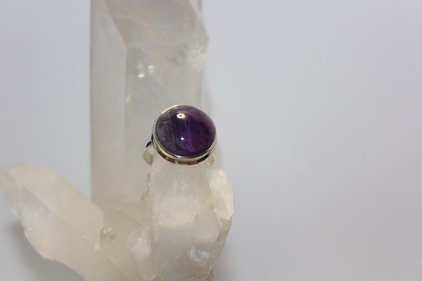 Ring - Amethyst - size - 10