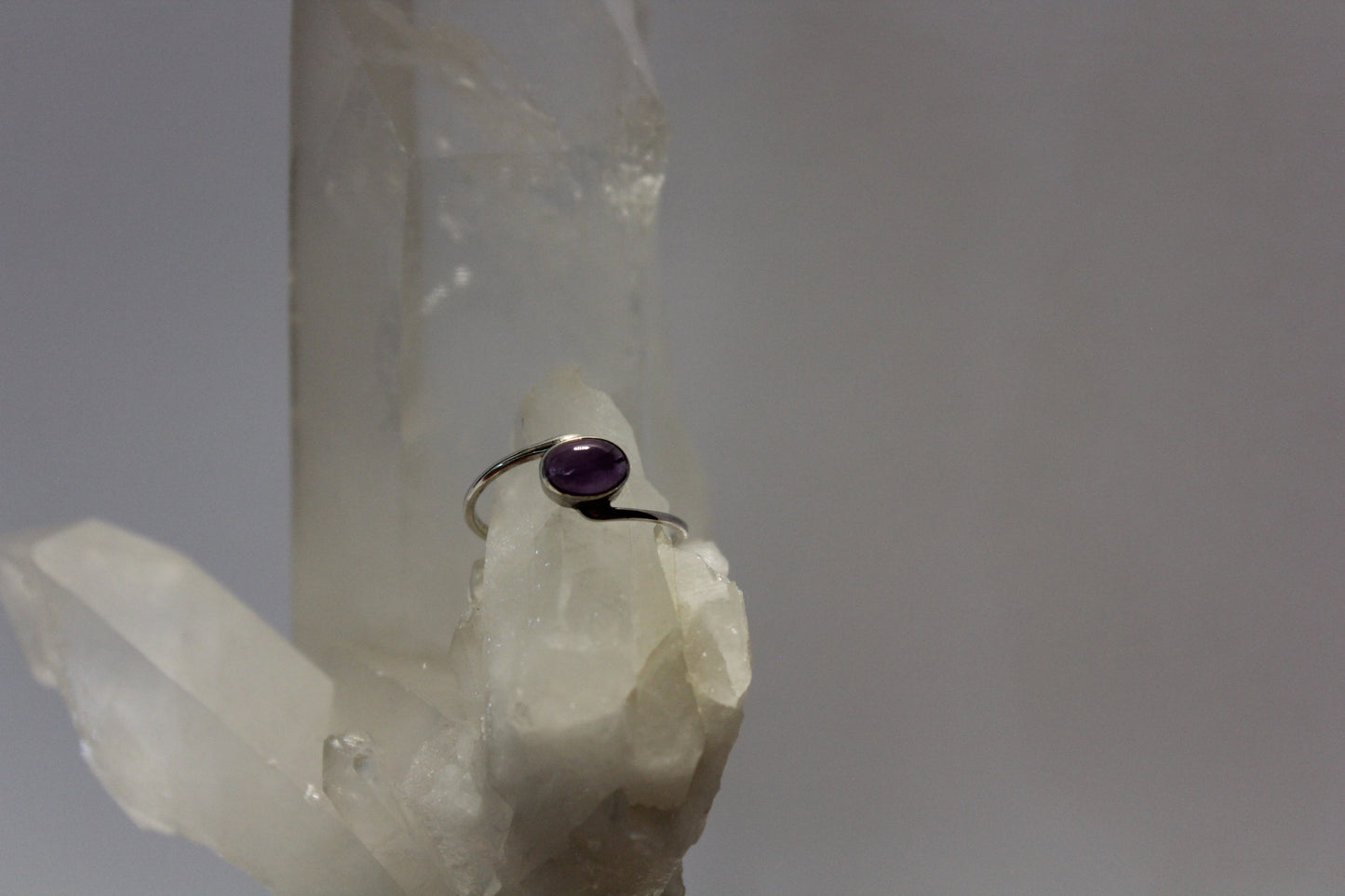 Ring - Amethyst - size - 9