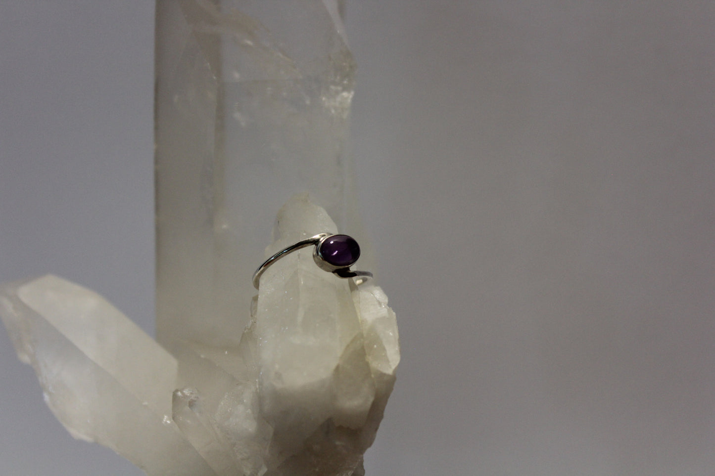Ring - Amethyst - size - 9