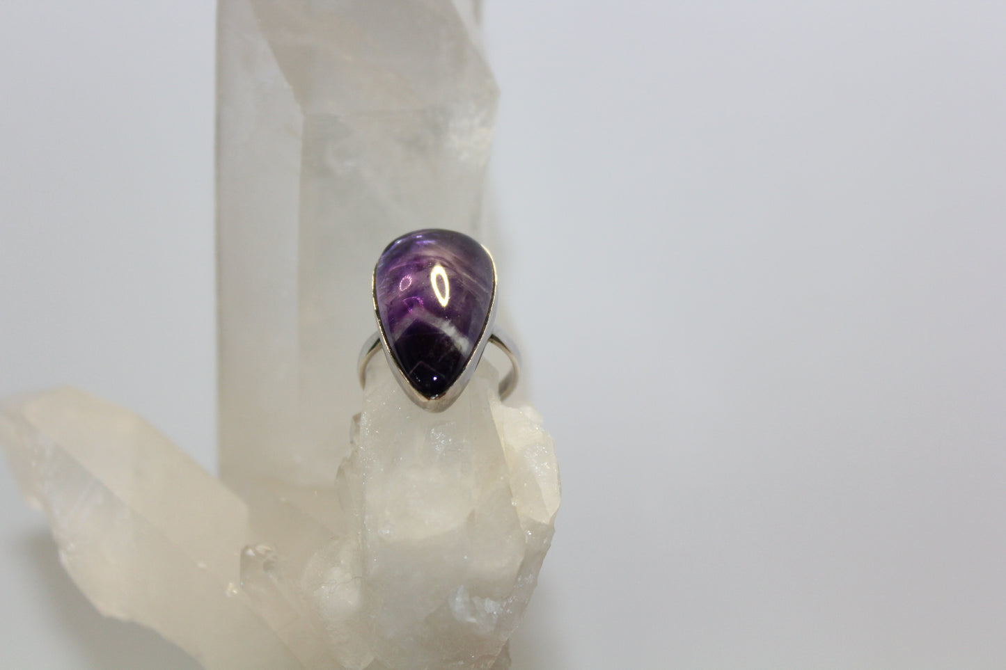 Ring - Amethyst - size - 8