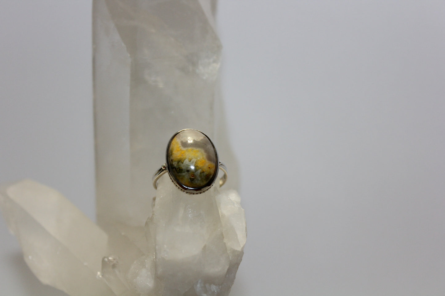 Ring - Bumble Bee Jasper - size - 9
