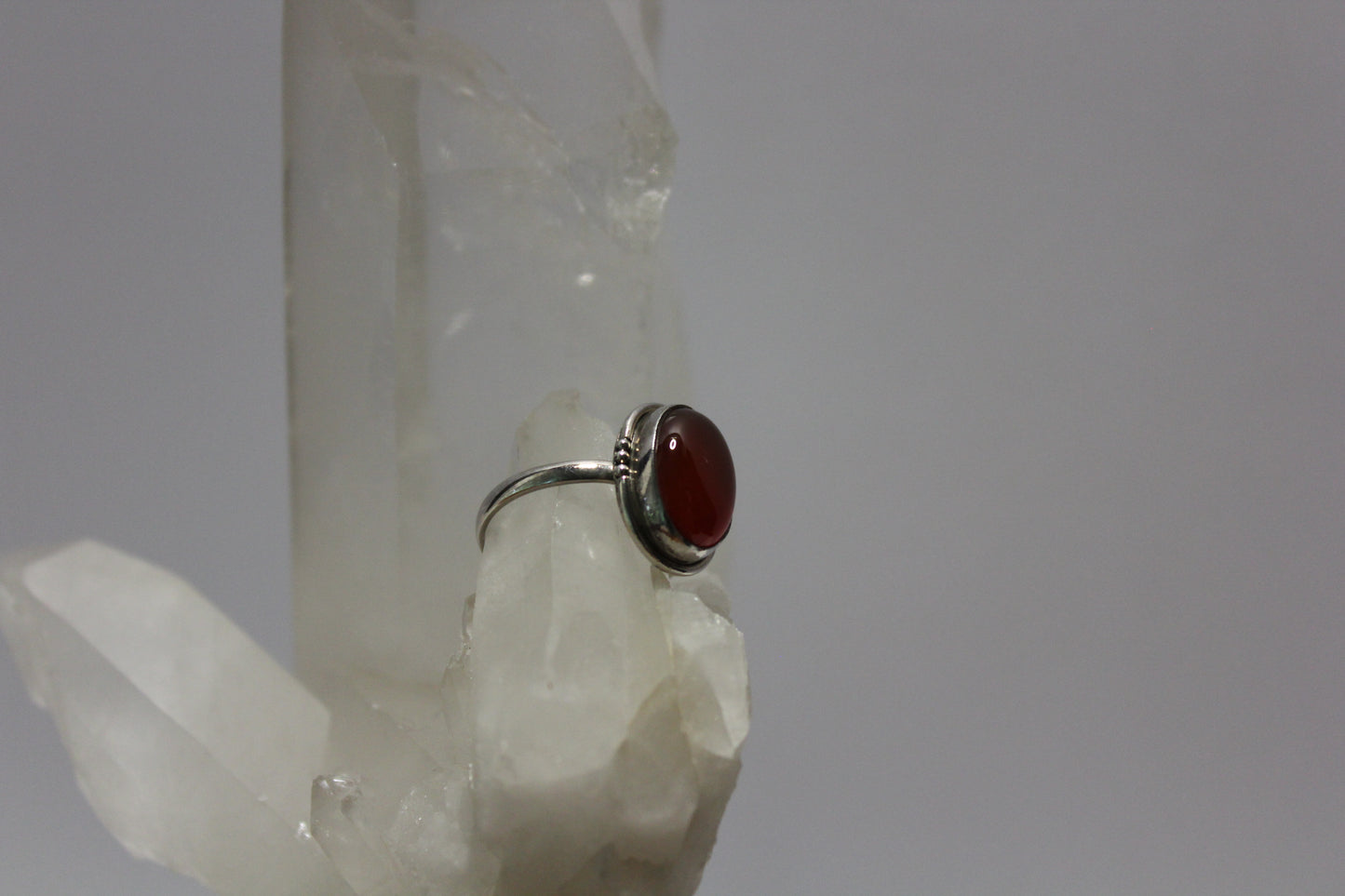 Ring - Carnelian - size - 8