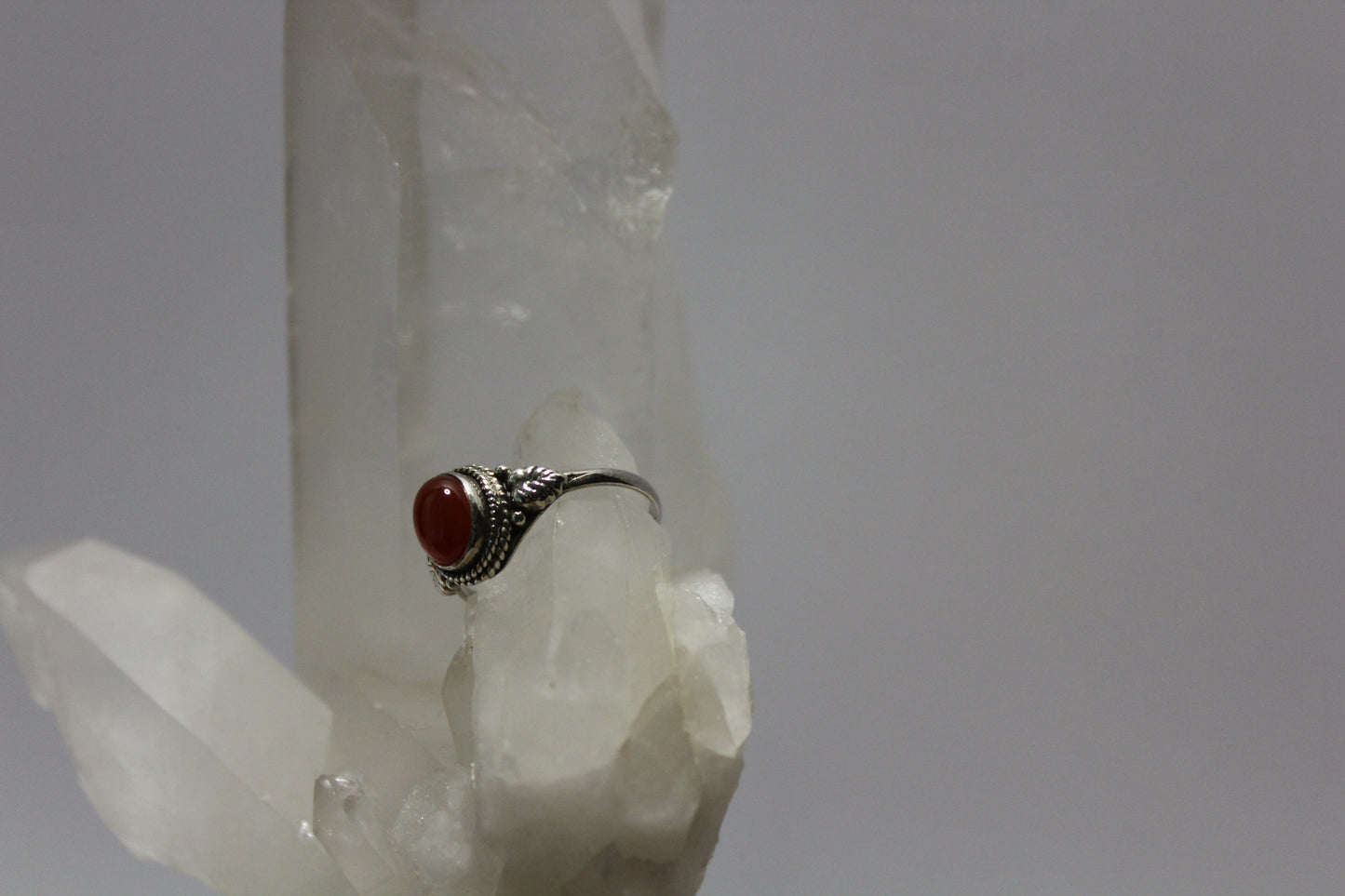 Ring - Carnelian - size - 8