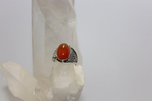 Ring - Carnelian - size - 8