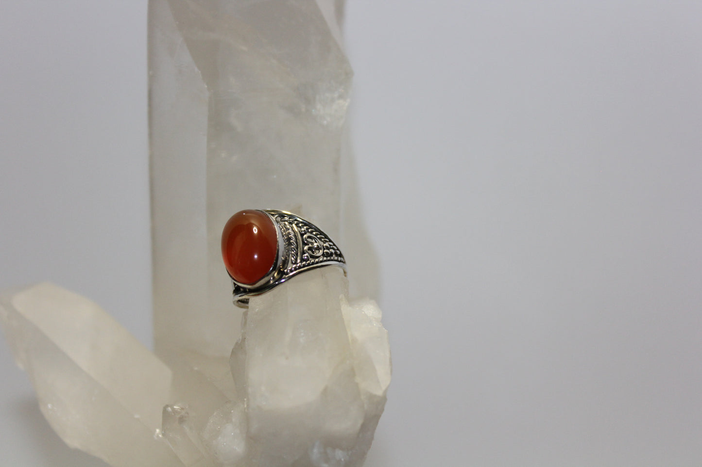 Ring - Carnelian - size - 8