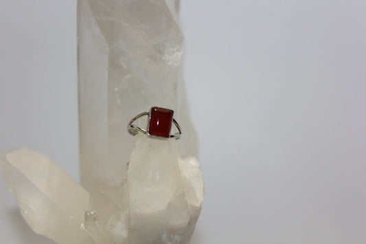 Ring - Carnelian - size - 6