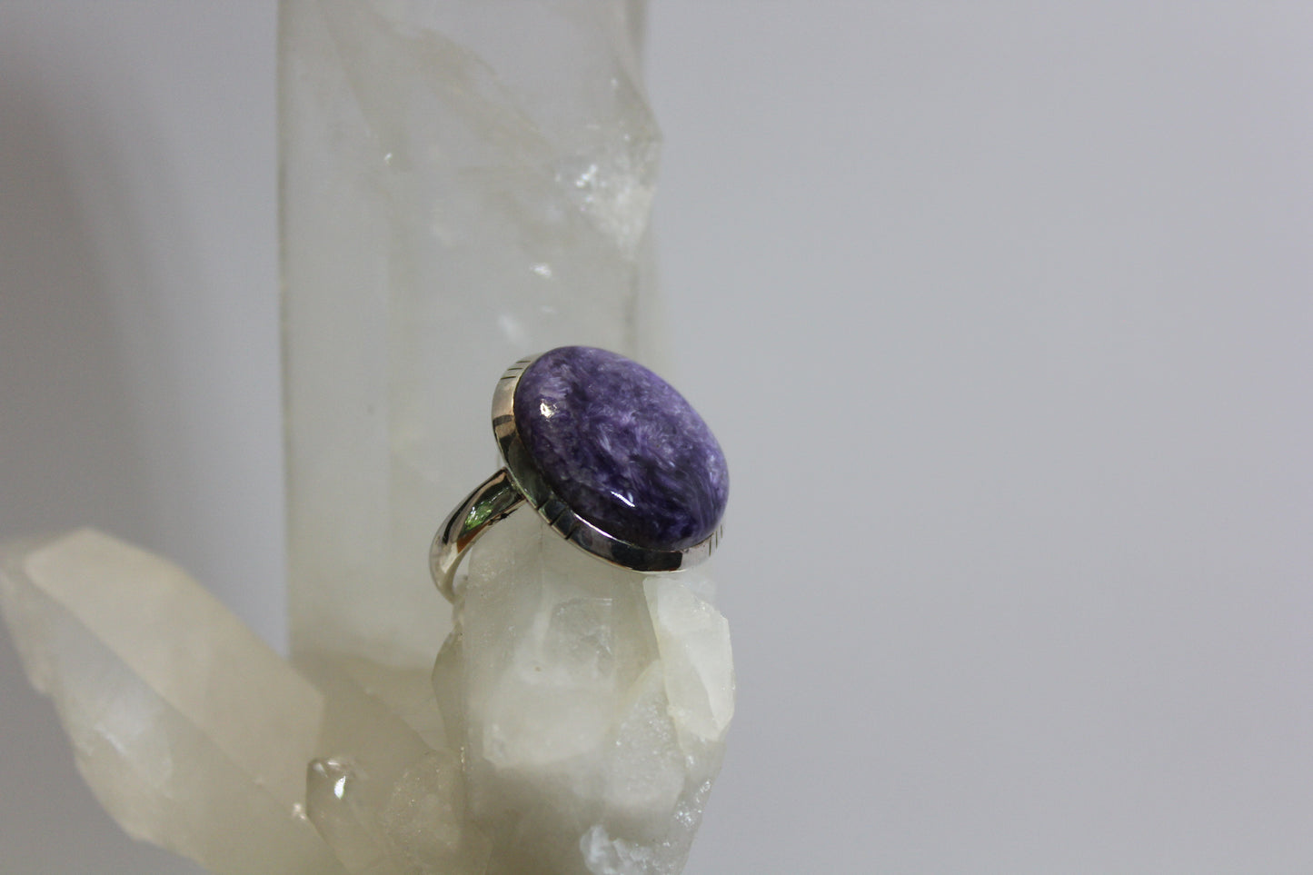 Ring - Charoite - size - 10