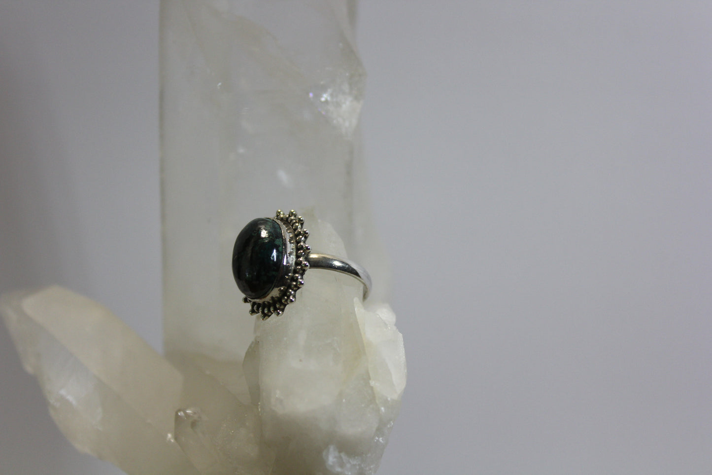 Ring - Chrysocolla - size - 7