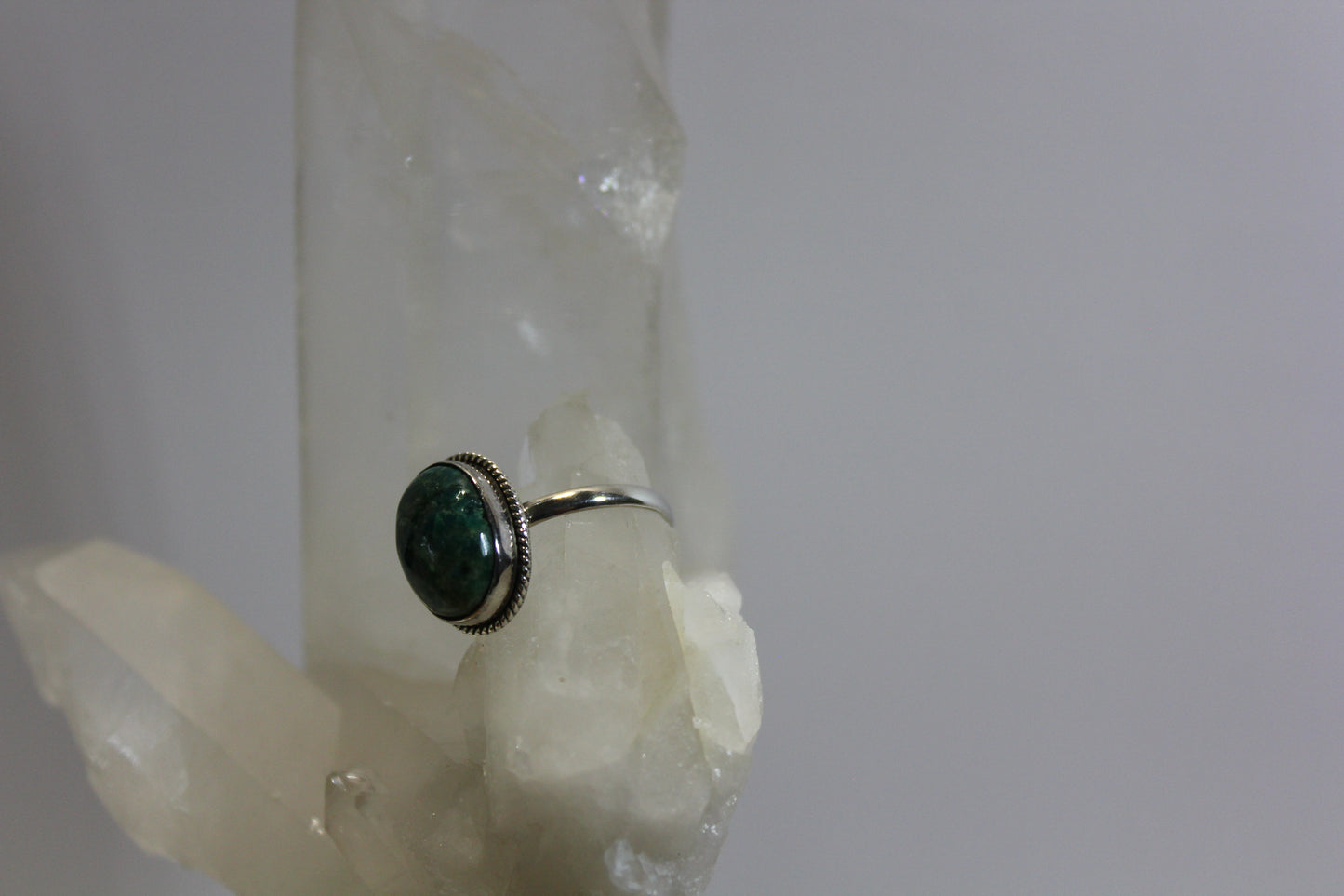 Ring - Chrysocolla - size - 10