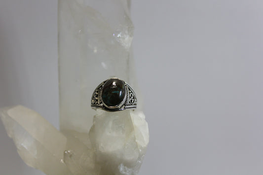 Ring - Chrysocolla - size - 9