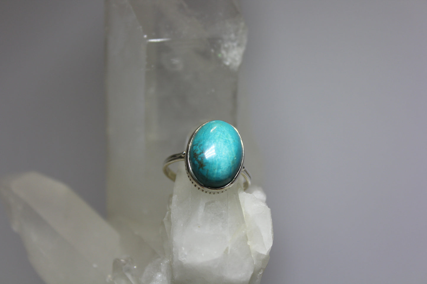 Ring - Chrysocolla - size - 10