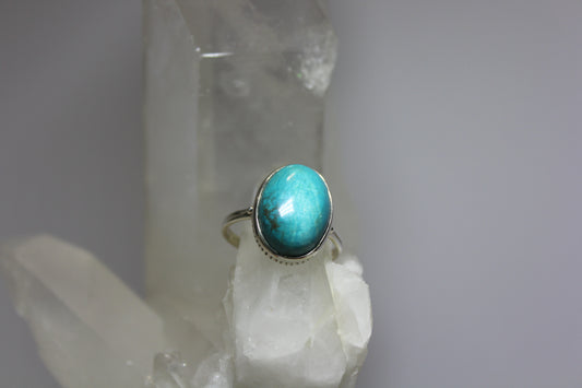 Ring - Chrysocolla - size - 10