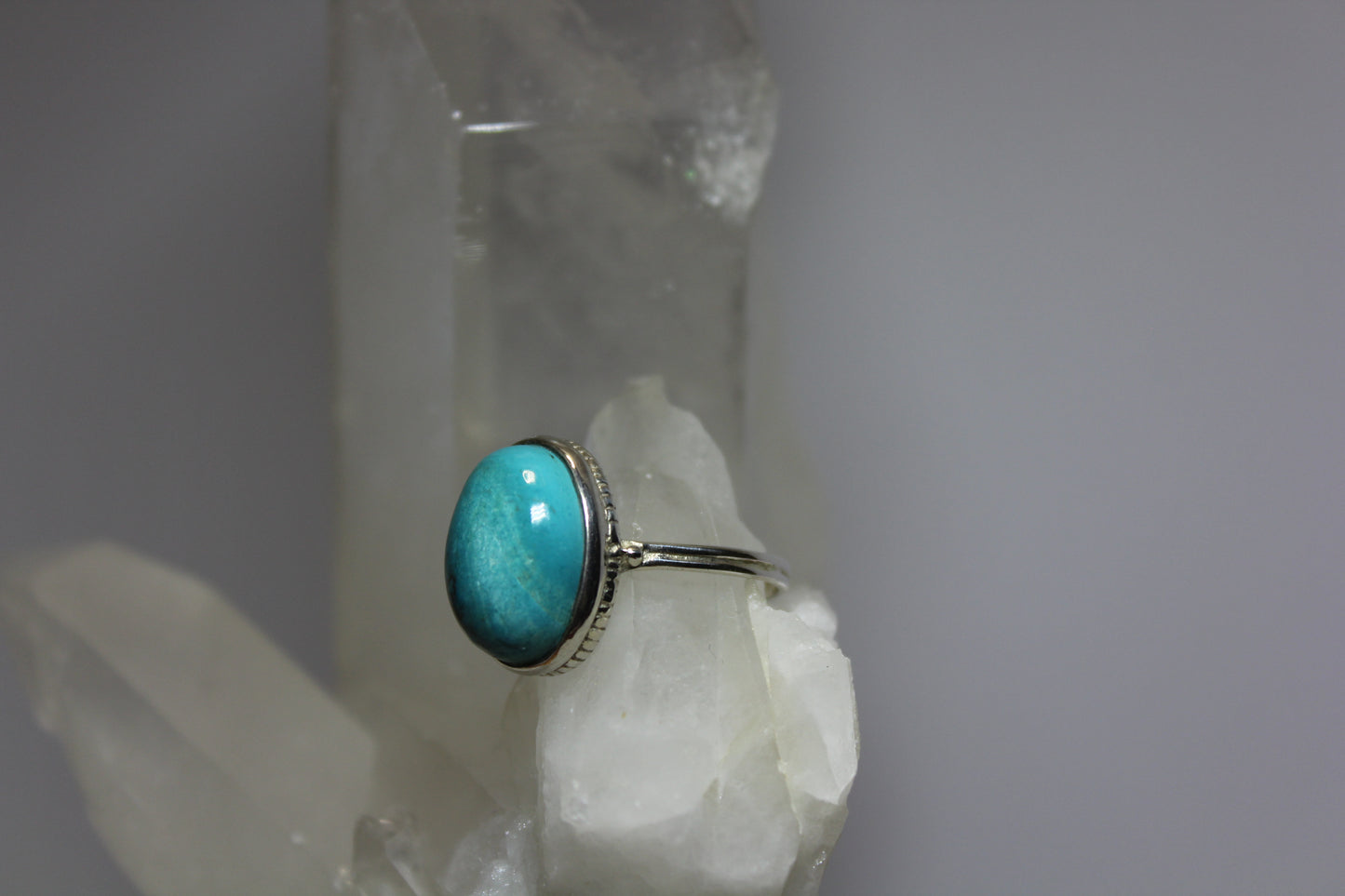 Ring - Chrysocolla - size - 10