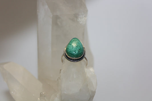 Ring - Chrysocolla - size - 7