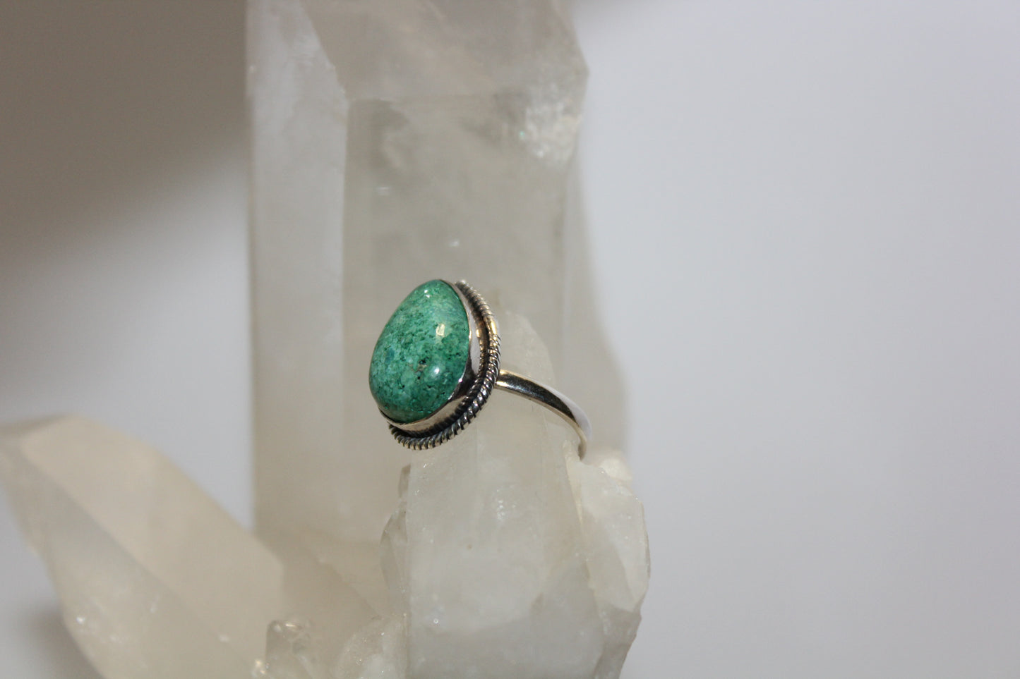 Ring - Chrysocolla - size - 7