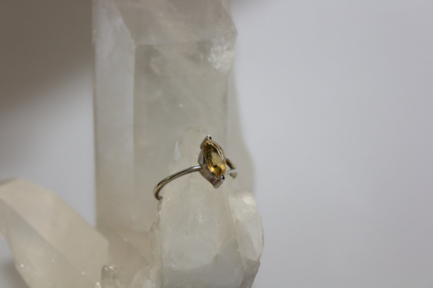 Ring - Citrine - size - 8