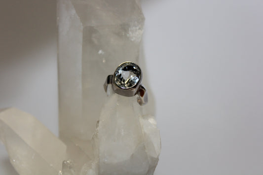 Ring - Clear Quartz - size - 5