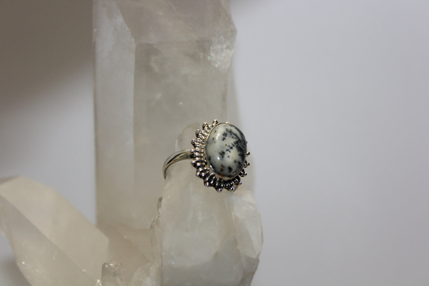 Ring - Dendritic Agate - size - 7