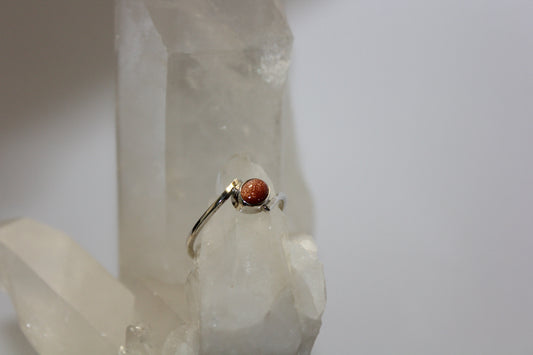 Ring - Goldstone - size - 8.5
