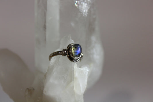 Ring - Labradorite - size - 7.5