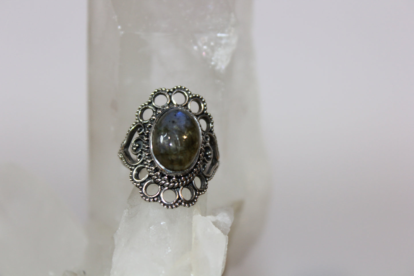 Ring - Labradorite - size - 9