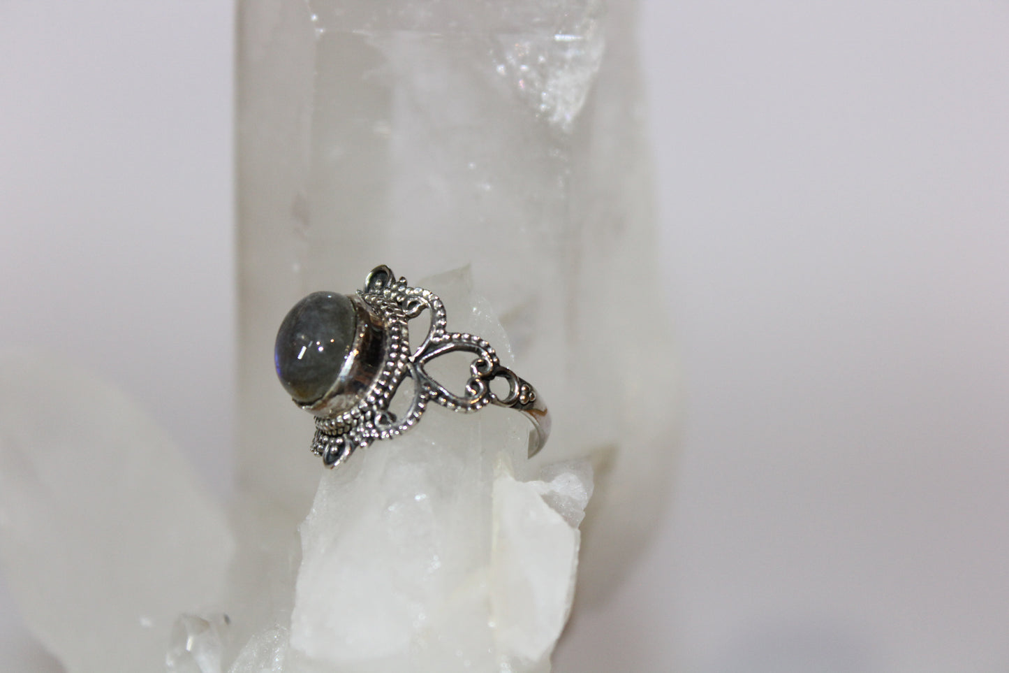 Ring - Labradorite - size - 8