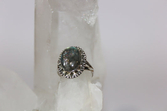 Ring - Labradorite - size - 8
